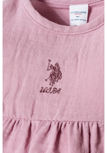 U.s. Polo Assn. Kız Bebek Mor Elbise Mor