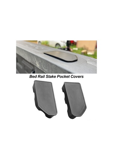 Lemestar 2019-2022 Silverado Sierra İçin Dayanıklı Yatak Rayı Delik Kapakları - Su Geçirmez Ve Pas Önleyici