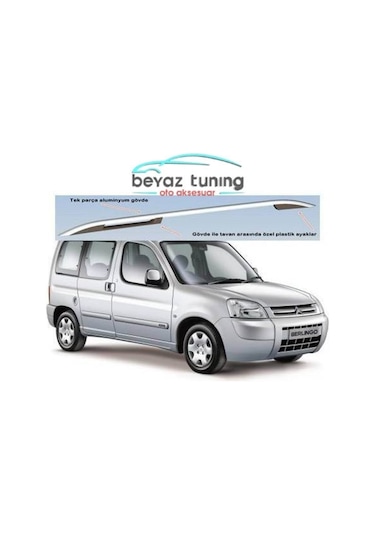Citroen Berlingo 1 Üst Port Bagaj Tavan Çıtası 1999-2008