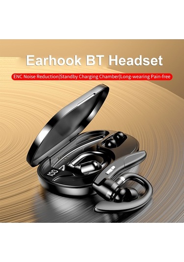 Primepickings K29 İş Headseti: Enc Gürültü Azaltma, 500mah Şarj, Bt5.0, Yüksek Kalite Ses, Siyah