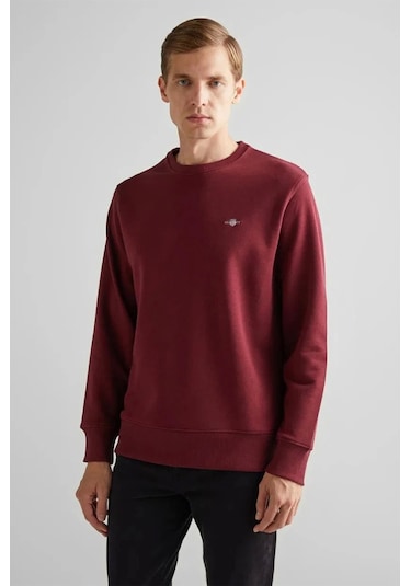 Gant Erkek Sweatshirt 2006065.638 Bordo