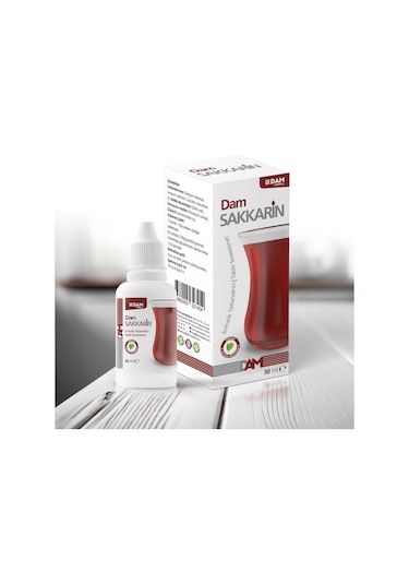 Dam Sakkarin Sıvı Tatlandırıcı 30 ML