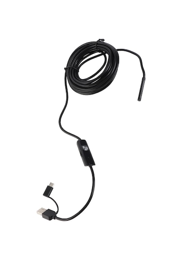Suofeng 5.5mm Usb Type-c Endoskop Kamerası - 5m Sabit Kablolu, Led Işıklı, Ip67 Su Geçirmez, Android/windows Uyumlu, Otomobil Ve Ev İçin