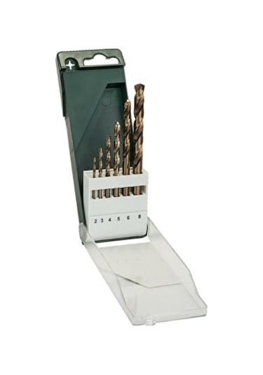Bosch 6 Parçalı HSS-Co Metal Matkap Ucu Seti DIN 338 2609255087