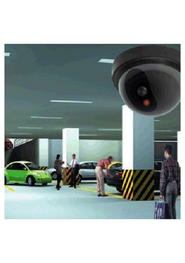 2 Adet Caydırıcı Dome Kamera Led Işıklı Güvenlik Kamera