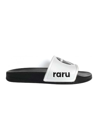 Raru Unisex Terlik Jora Beyaz Beyaz