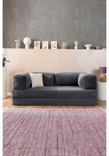 Good Night Legom Köşe Koltuk & Aktivite Yatağı & Uzanma Koltuğu Antrasit