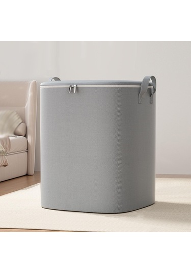Homyl Katlanabilir Elbise Saklama Çantası Giyim Yatak 110l-48x45x50cm Gri Diğer