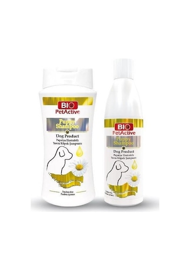 Bio PetActive Puppy Papatya Ekstraklı Yavru Köpek Şampuanı 400 ML