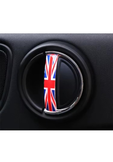 F54 F55 F60 Mini Cooper İç Kapı Kolu Sticker Kaplama Union Jk