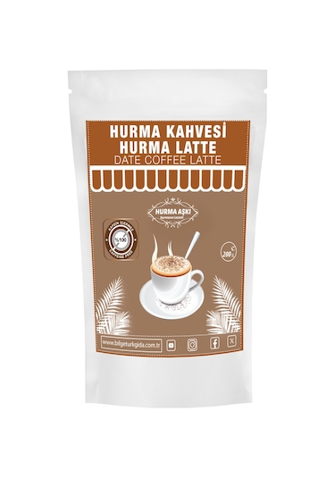 Hurma Aşkı Hurma Kahvesi Hurma Latte 200 G