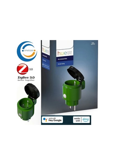 Xuweiwei Fransız Akıllı Dış Mekan Priz Wifi 1 Paket Wıfı Zıgbee 30 Ses Kontrollü Zamanlayıcı Ölçüm Fonksiyonlu Alexa Google Home Uyumlu 16a Tip E