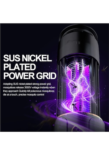 Jialan Şarj Edilebilir Sivrisinek Katili Lamba Böcek Sinek
