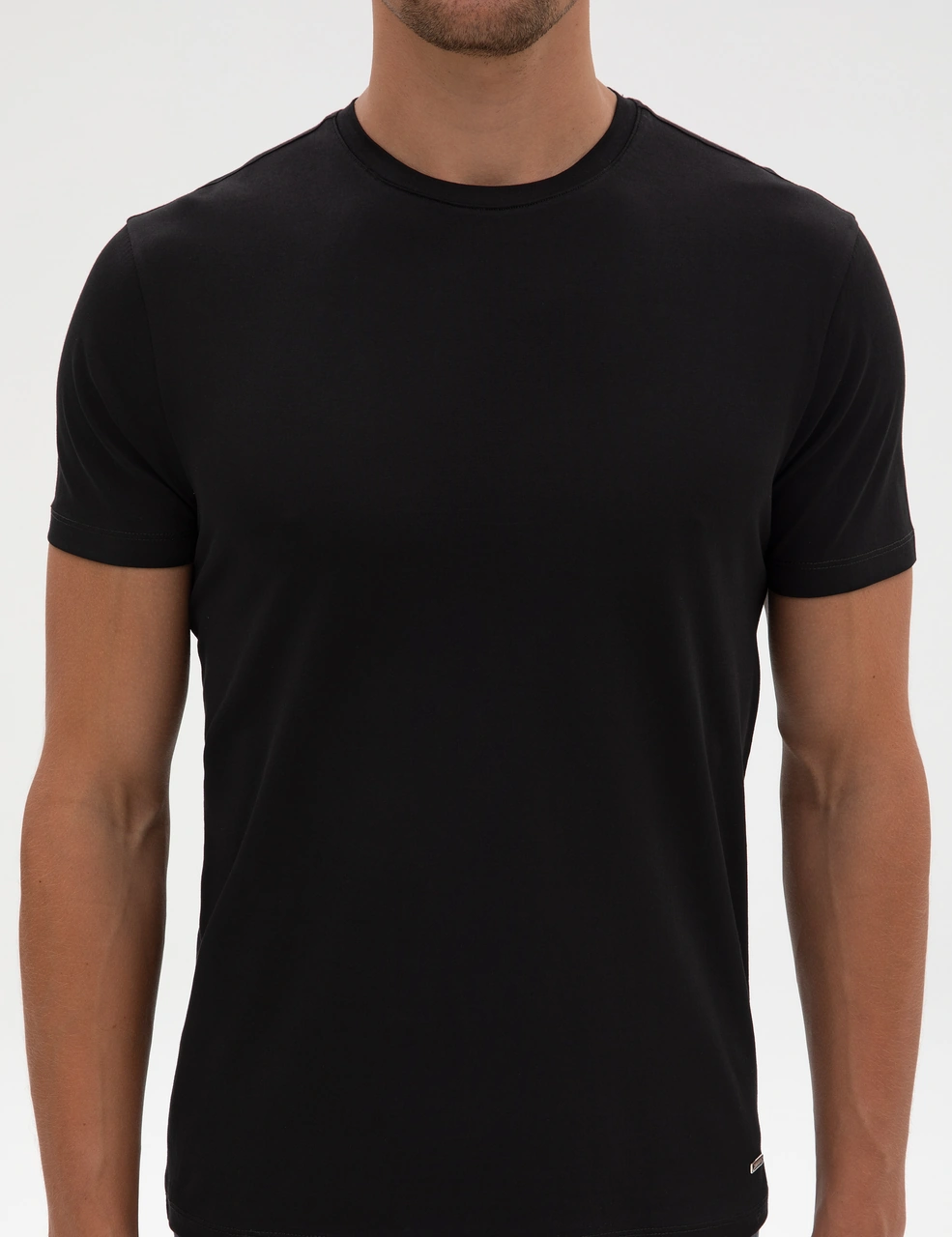Pierre Cardin Erkek Siyah Tişört Basic 50320102-vr046 Siyah
