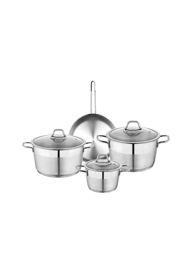 Schafer Vals Çelik Tencere Seti 7 Prç Inox