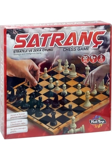 Moli Toys Ahşap Satranç Ve Zeka Oyunu