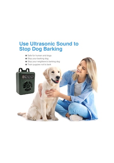 Geeksen Geliştirilmiş Anti Havlama Cihazı Mini Havlama Kontrol Cihazı 4 Etkili