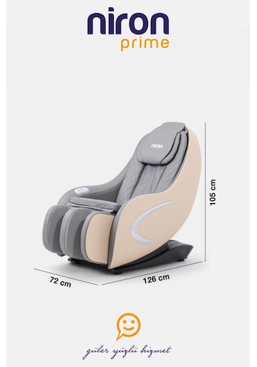 Süpernova Akıllı Masaj Koltuğu 5 Program, Sıfır Yerçekimi, Isıtma, Bluetooth, Bacak Masajı Çok Renkli