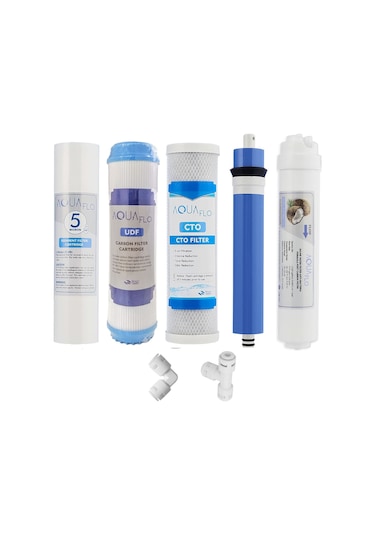 Açık Kasa Su Arıtma Cihazı 5'Li Filtre Seti Gaclı Membran Seçeneği