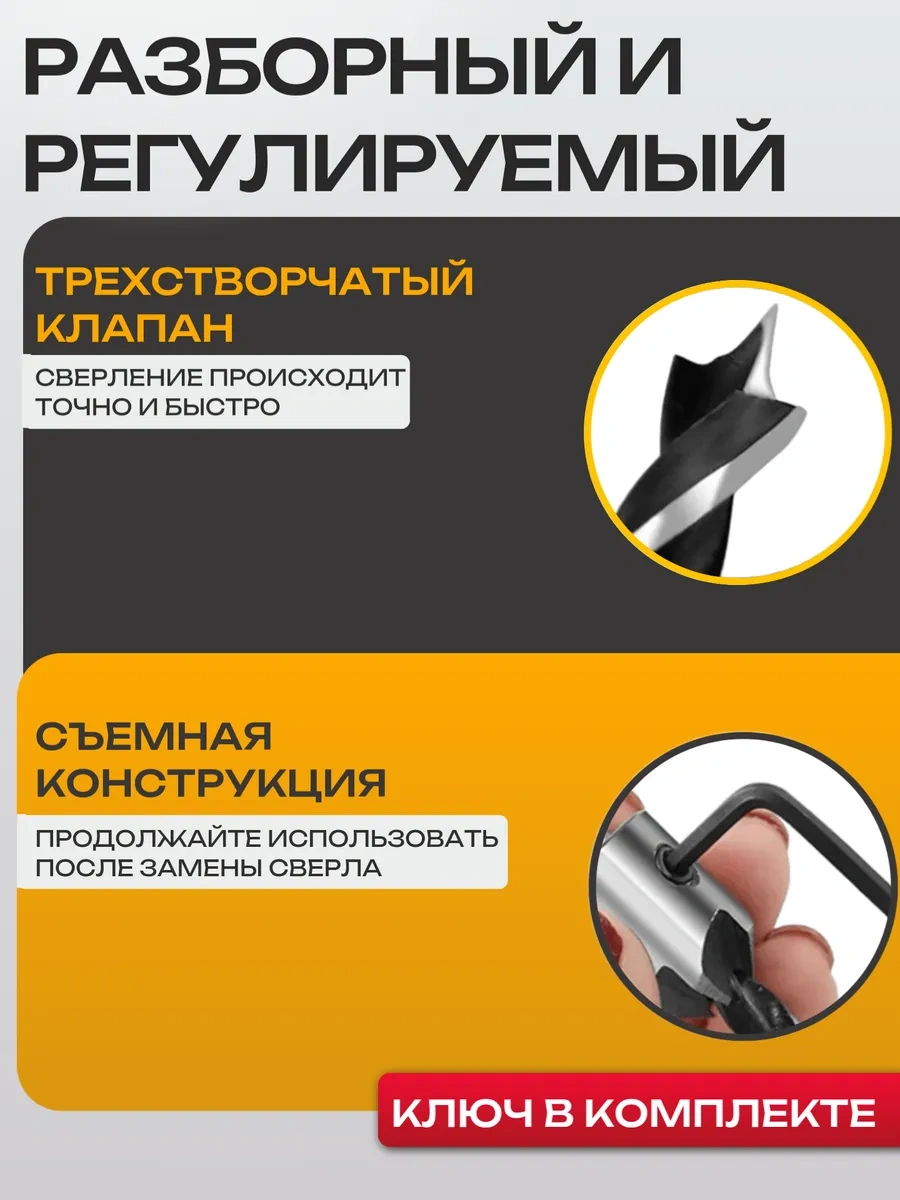 Best Room 5x86 Confirmative Matkap Ucu Ahşap İçin 196583903