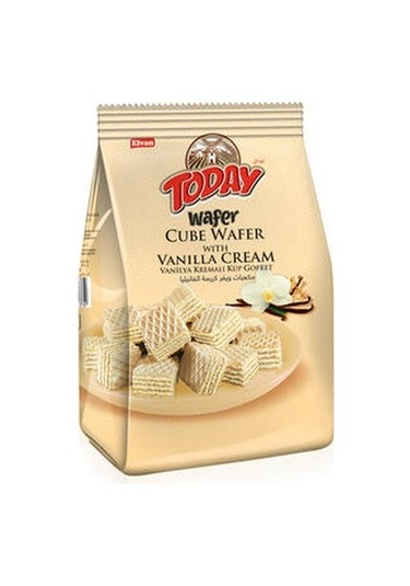 Today Küp Gofret Vanilyalı 200Gr. ( 1 Paket)