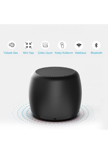 HyMark Mini Bluetooth Hoparlör Ses Bombası