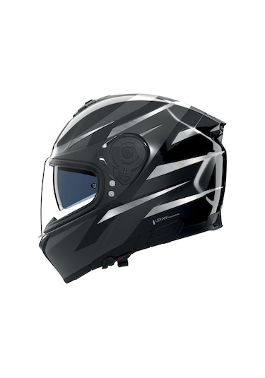Nolan N80.8 Fervo 356 Kapalı Kask Siyah Gri