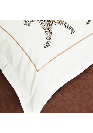 Karaca Home Wild Kahve Çift Kişilik Yatak Örtüsü Kahverengi