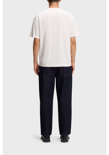 Hugo Erkek T Shirt 50546716 102 Beyaz Beyaz