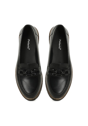Polaris 324016.z 5pr Siyah Kadın Loafer 000000000102035865 Siyah