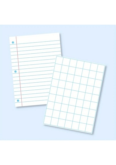 Xuweiwei Izgara Desenli 2 Büyük Yaz-sil Tahta Seti Kolay Temizlenir Ofis Okul