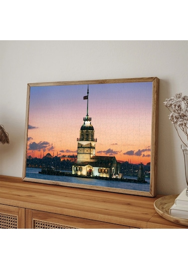 Ks Games 500 Parça Kız Kulesi Günbatımı İstanbul Puzzle - 20059