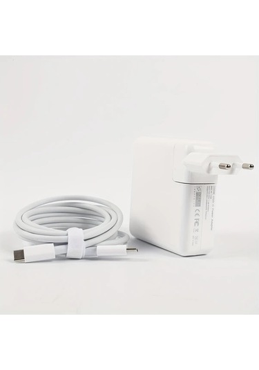 Honeybeeshop Pd-100w 100w Pd Hızlı Şarj Adaptörü Eu Standart Type C Girişli Telefon Tablet Laptop Şarj Cihazı Altın