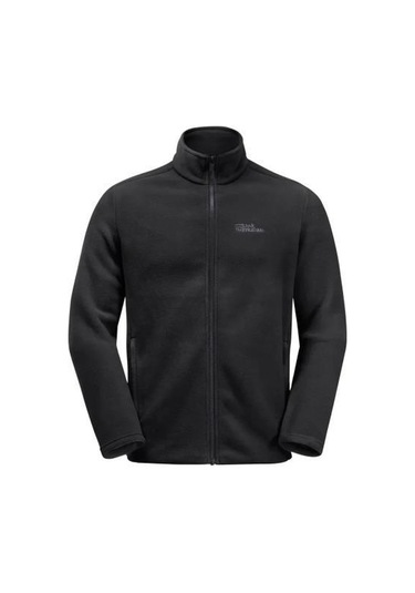 Jack Wolfskin Wıntersteın Fz M 1711371 Black Black Erkek Polar Siyah