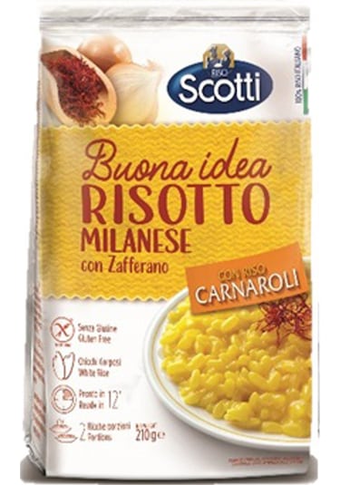 Scotti Safranlı ve Peynirli Milano Risotto 210 G