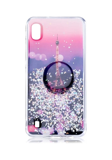 Galaxy Uyumlu A10 Kılıf Pop Soketli Vale Silikon Kılıf NO1