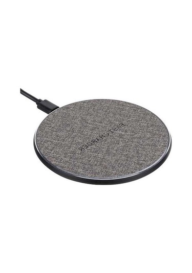 Ulzyvf Hızlı 15w Kablosuz Şarj Cihazı - İphone & Samsung Uyumlu Siyah Qi Stand Siyah