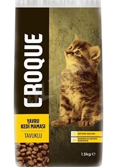 Croque Tavuk Etli Yavru Kedi Maması 1.5 Kg