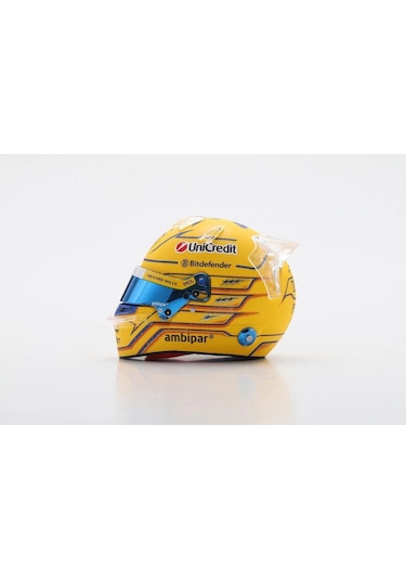 Looksmart Ferrari Miami Gp 2025 Lewis Hamilton Diecast Kask 1/5