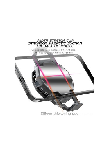 Didadodo Hızlı Soğutma Ve Sessiz Çalışma Güçlü Performans Taşınabilir Telefon Soğutucu Pedi - 67-88mm Uyumlu