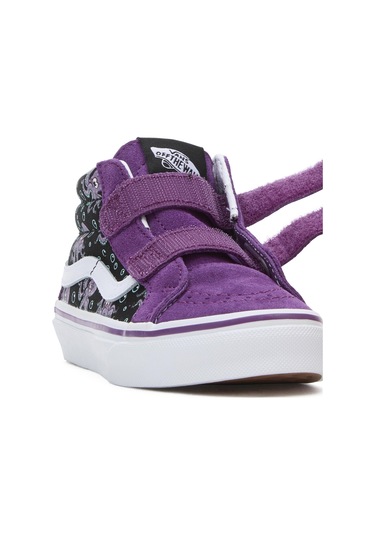 Vans Uy Sk8-mid Reissue V Siyah Lila Kız Çocuk Spor Ayakkabı Karışık Çok Renkli