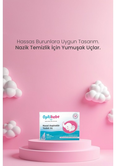 Optibebe Burun Aspiratörü Yedek Ucu