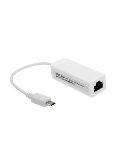 Çevirici Micro Usb To Ethernet Çevirici Dönüştürücü Adaptör