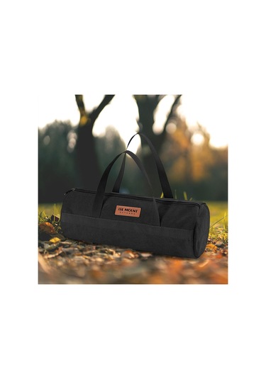 Suntek Çadır Kazıkları Saklama Çantası Kamp Peg Sırt Siyah Siyah