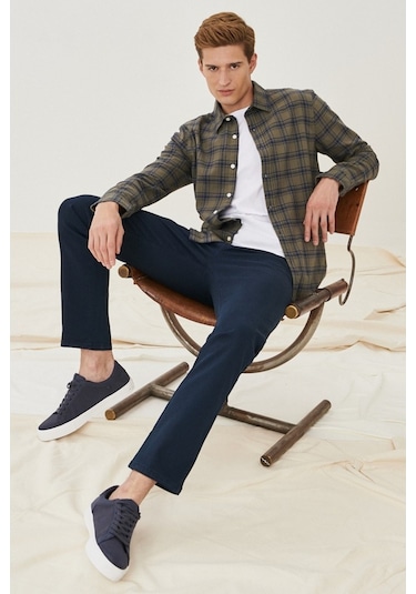 Wrangler Texas Slim Fit Erkek Jean Pantolon Lacivert