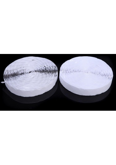 500 Adet 20mm Noktalar Kendinden Yapışkanlı Beyaz Paralar Kanca Ve Döngü Yapışkan Stick-on