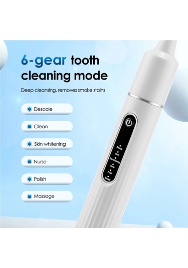 Jialan Elektrikli Diş Beyazlatma Fırçası Frekans Sonic Diş