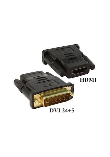Koodmax- 24+5 Dvı Erkek To Hdmı Dişi Çevirici Dvi To Hdmi