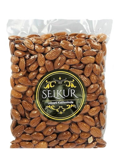 Çiğ Badem 500gr Vakumlu Ambalaj-iri Tane