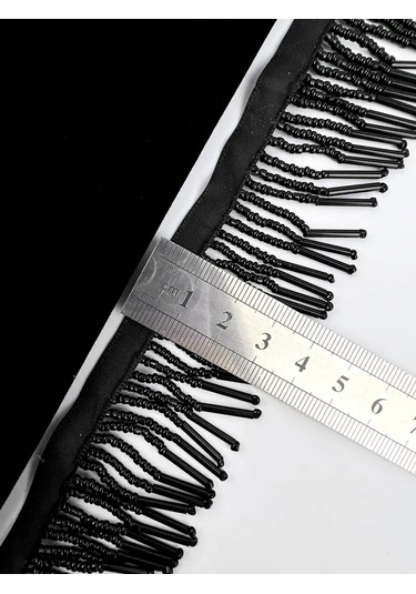 Slubov'u Boncuk Bağı Süsleme, Dekoratif, 1m, 4cm Genişlik 219920151